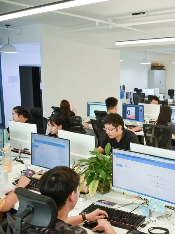 MufengTech office team at work
