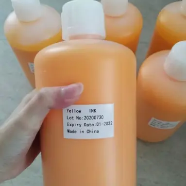 JP-Y108 Yellow Ink for Hitachi PB / PXR / RX / RX2 / UX – product photo